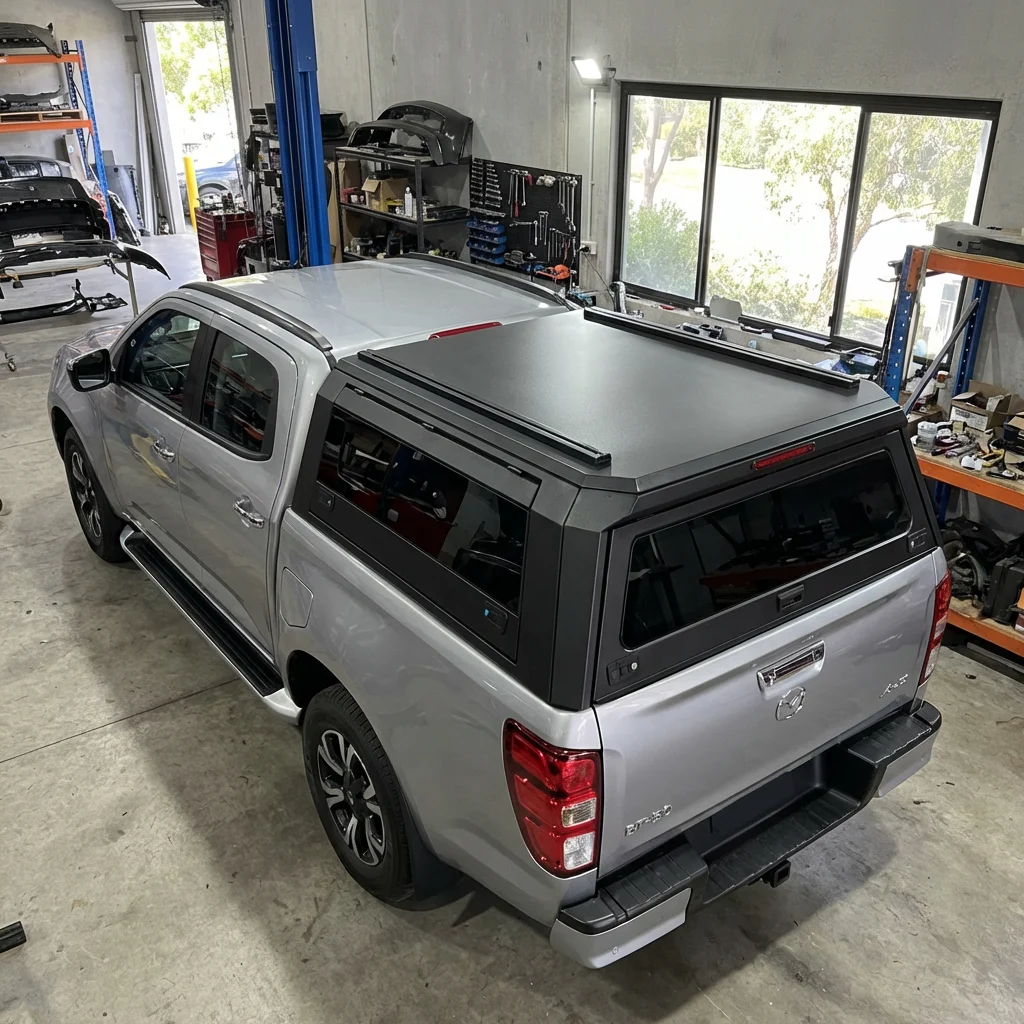 Надежный водонепроницаемый алюминиевый топпер Dream Garage 4x4 для пикапов Isuzu DMAX и BYD
Надежный водонепроницаемый алюминиевый топпер Dream Garage 4x4 для пикапов Isuzu DMAX и BYD