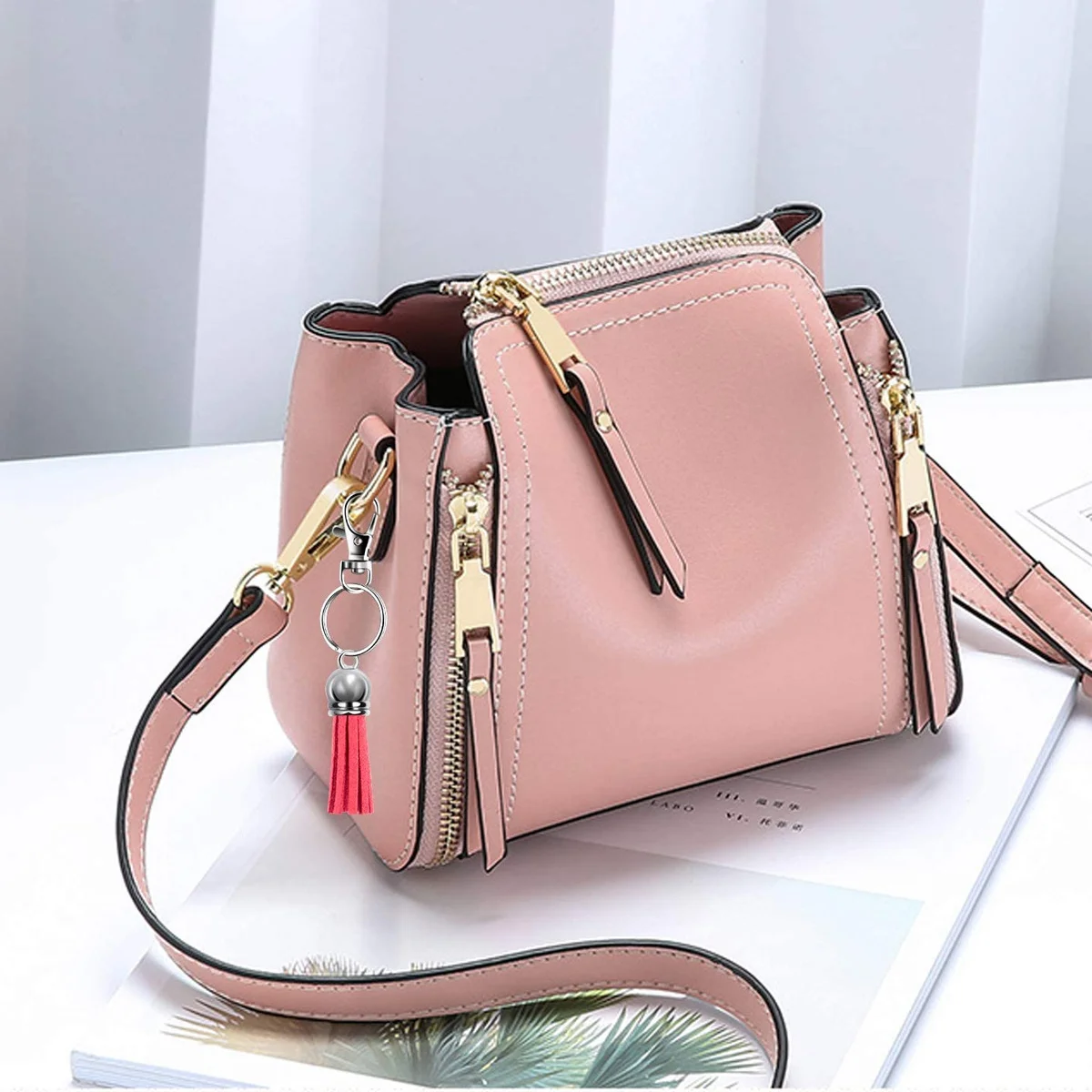 50Pcs DIY Tassel Pendant Accessories 30mm Fashion Trendy Keychain Hanging Decor Handmade DIY Jewelry Craft Supplies
50Pcs DIY Tassel Pendant Accessories 30mm Fashion Trendy Keychain Hanging Decor Handmade DIY Jewelry Craft Supplies