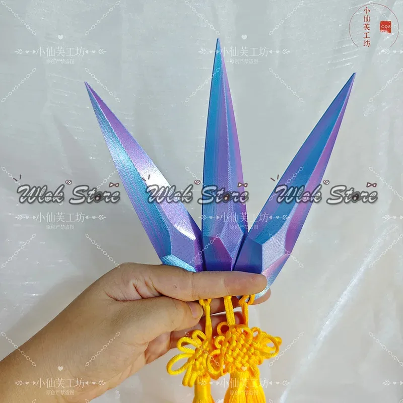 zizi 2025 аниме KPop Demon HUNTR/X Zoey реквизит для косплея 6 шт. летающие ножи с китайским узлом кисточкой для женщин Хэллоуин вечеринка Carn
zizi 2025 аниме KPop Demon HUNTR/X Zoey реквизит для косплея 6 шт. летающие ножи с китайским узлом кисточкой для женщин Хэллоуин вечеринка Carn