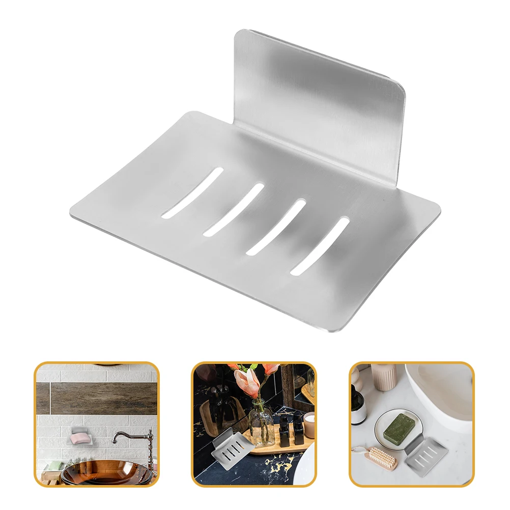 Stainless Steel Soap Tray Wall-Mounted Waterproof Rustproof Easy Install No Drilling Self-Draining for Bathroom Kitchen Bathtub
Stainless Steel Soap Tray Wall-Mounted Waterproof Rustproof Easy Install No Drilling Self-Draining for Bathroom Kitchen Bathtub