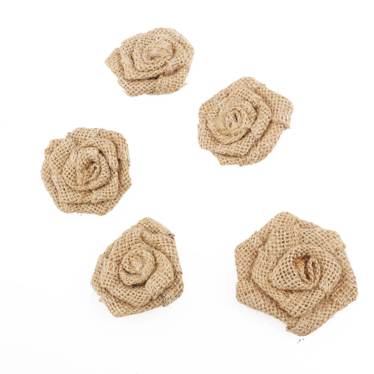5 Pcs Brown Burlap Rose Flowers 6cm Diameter Soft Material Christmas Wedding Party Decoration Artificial Flower
5 Pcs Brown Burlap Rose Flowers 6cm Diameter Soft Material Christmas Wedding Party Decoration Artificial Flower