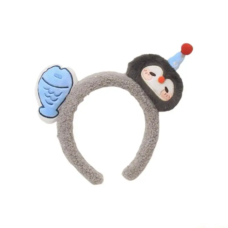 31BF Plush Penguins Fish Party Hairband Lovely Cartoon Animal Headwear For Children
31BF Plush Penguins Fish Party Hairband Lovely Cartoon Animal Headwear For Children
