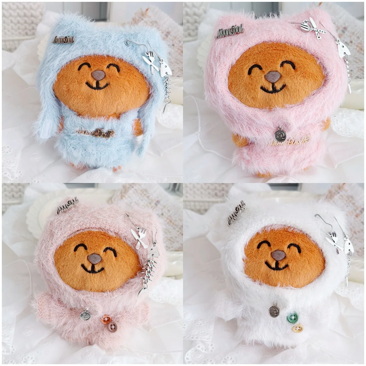 10cm Cute Mini Plush Doll Clothes Kawaii Warm Hat Sweater Rompers Set DIY Dress Up Idol Doll Accessories Anime Game Periphery
10cm Cute Mini Plush Doll Clothes Kawaii Warm Hat Sweater Rompers Set DIY Dress Up Idol Doll Accessories Anime Game Periphery