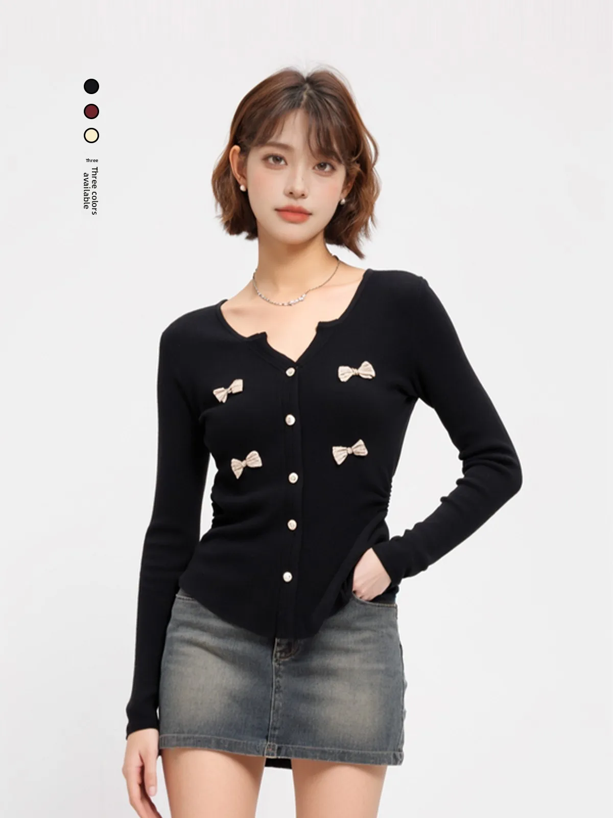 Elegant V-neck Sweater Women's Base Shirt Versatile Autumn Winter New Style Super Beautiful Top Quality Korean Style Knittedwear
Elegant V-neck Sweater Women's Base Shirt Versatile Autumn Winter New Style Super Beautiful Top Quality Korean Style Knittedwear