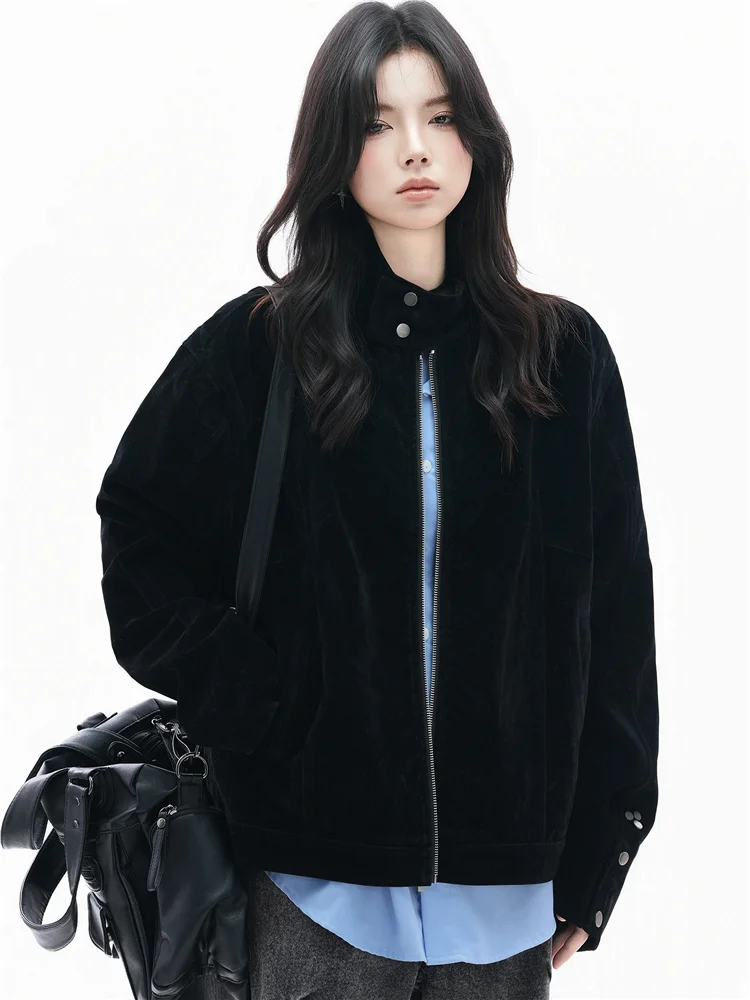 Bla Suede Jaet Men's Loose Comfortable ort Outerwear American Retro Sle Autumn Season Faionable Youth Polyester Fiber
Bla Suede Jaet Men's Loose Comfortable ort Outerwear American Retro Sle Autumn Season Faionable Youth Polyester Fiber