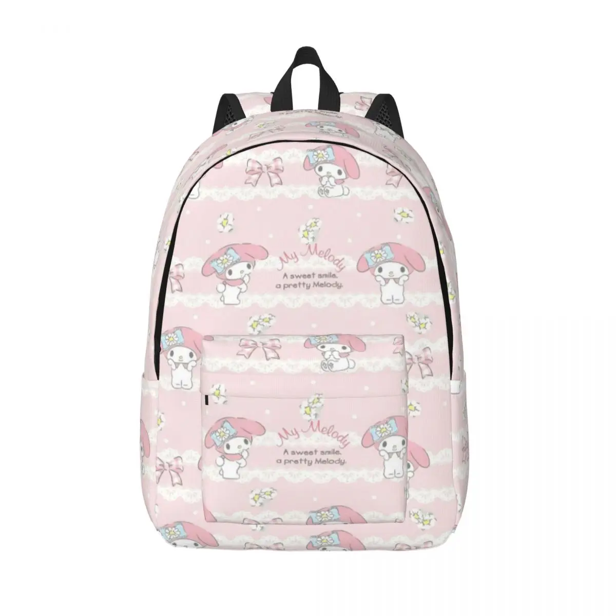 Рюкзак My Melody с мультяшным рисунком для мужчин и женщин, классный студенческий рабочий рюкзак, кавайная сумка через плечо для ноутбука с карманом
Рюкзак My Melody с мультяшным рисунком для мужчин и женщин, классный студенческий рабочий рюкзак, кавайная сумка через плечо для ноутбука с карманом