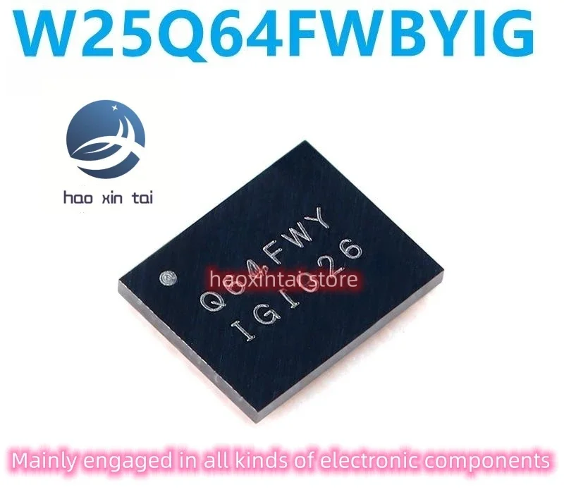 20 шт. оригинальный патч W25Q64FWBYIG WLCSP-16 1,8 В 64 Мбит последовательный чип флэш-памяти
20 шт. оригинальный патч W25Q64FWBYIG WLCSP-16 1,8 В 64 Мбит последовательный чип флэш-памяти