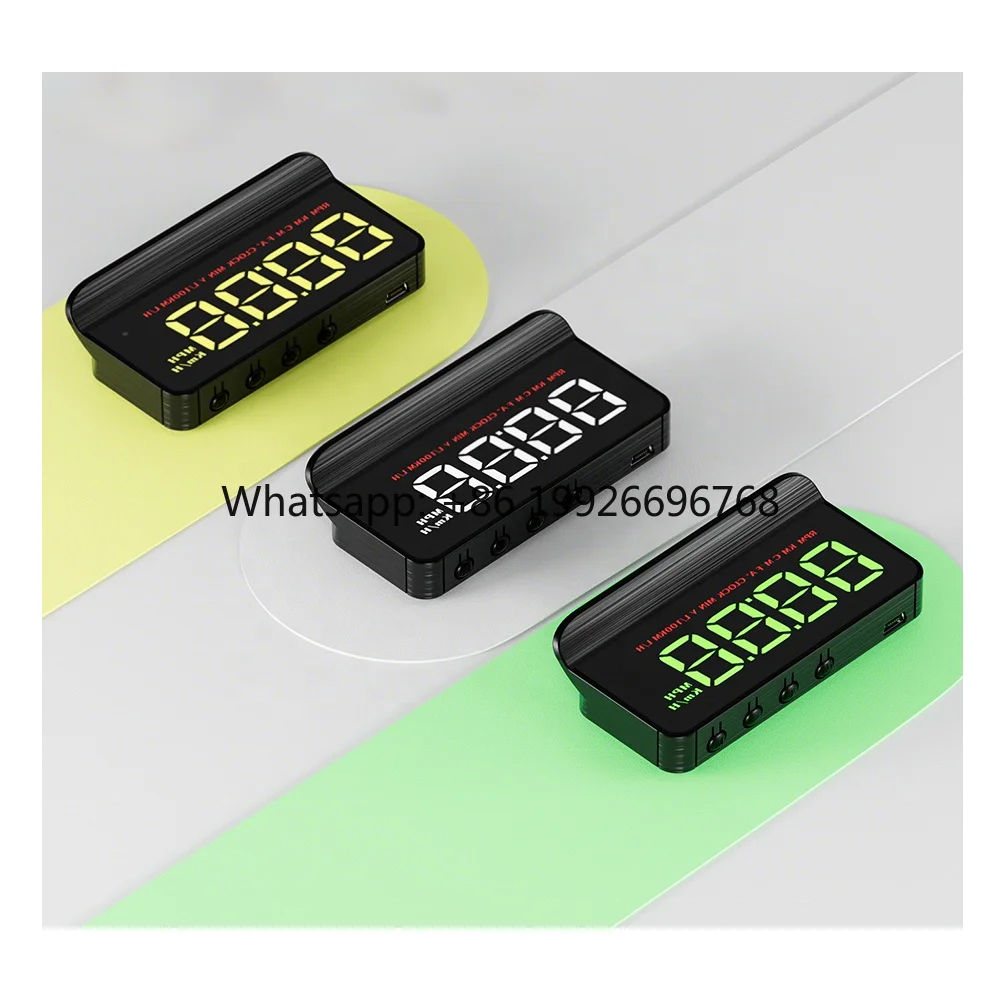 Upgrade Version Car Hud 3 Color Versions + 4 Digital Display Car Window Display Speed 9999 Head up Display 2 M5
Upgrade Version Car Hud 3 Color Versions + 4 Digital Display Car Window Display Speed 9999 Head up Display 2 M5