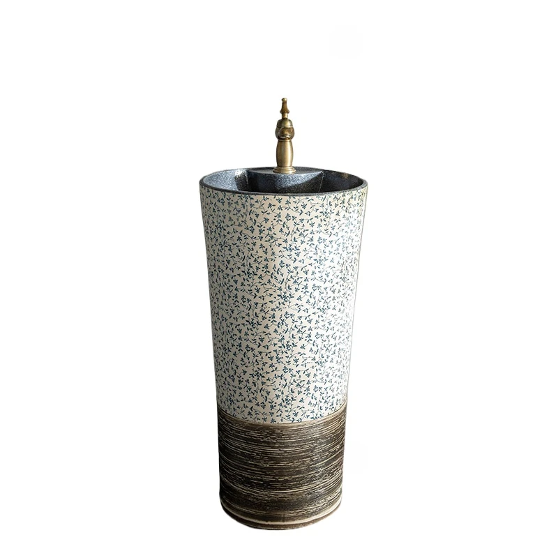 Outdoor ceramic column washbasin integrated floor-to-ceiling courtyard washbasin bathroom column washbasin
Outdoor ceramic column washbasin integrated floor-to-ceiling courtyard washbasin bathroom column washbasin