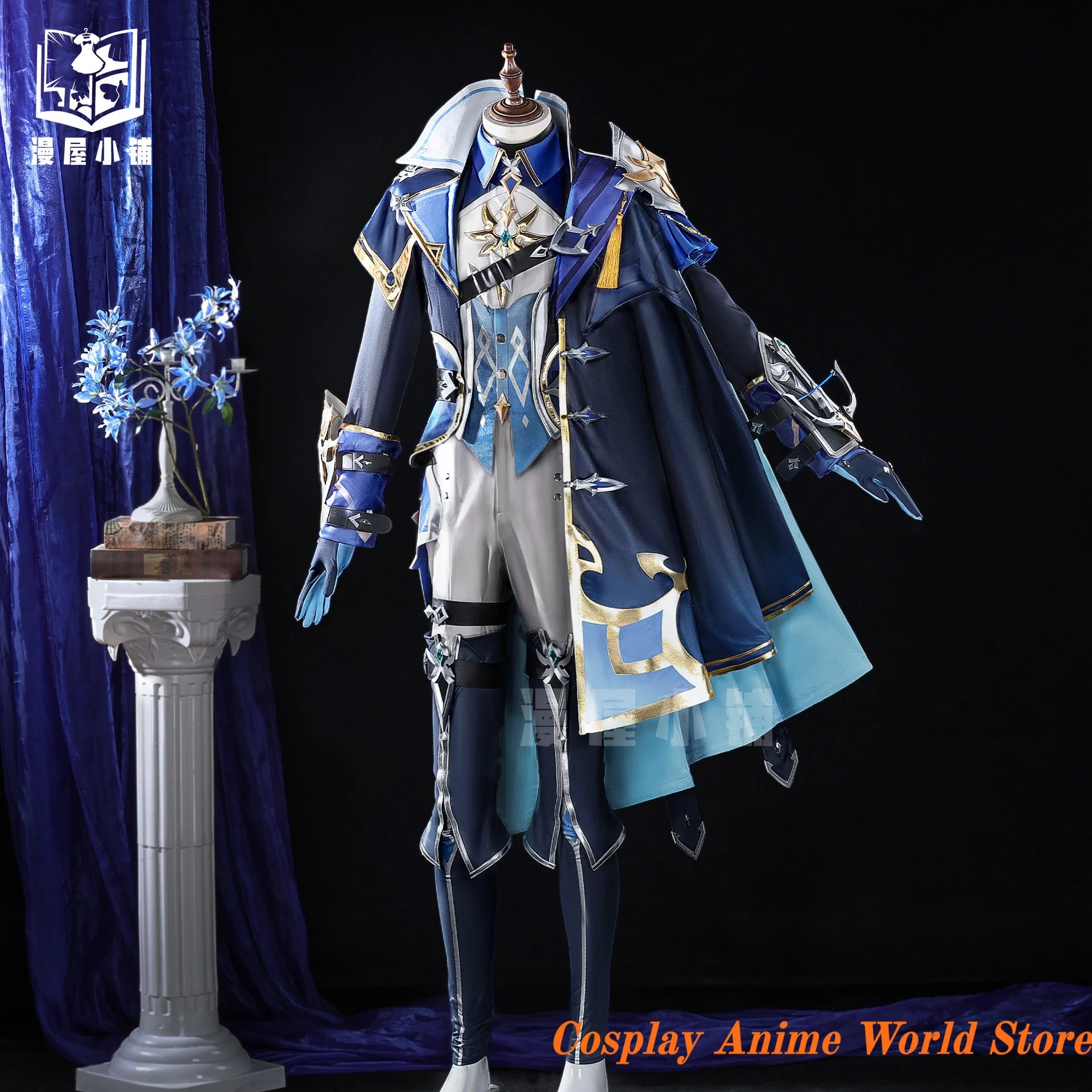 In stock Lohen Cosplay Costume mIHOYO Game Genshin Impact Lohen Halloween Party Male Role Play Clothing
In stock Lohen Cosplay Costume mIHOYO Game Genshin Impact Lohen Halloween Party Male Role Play Clothing