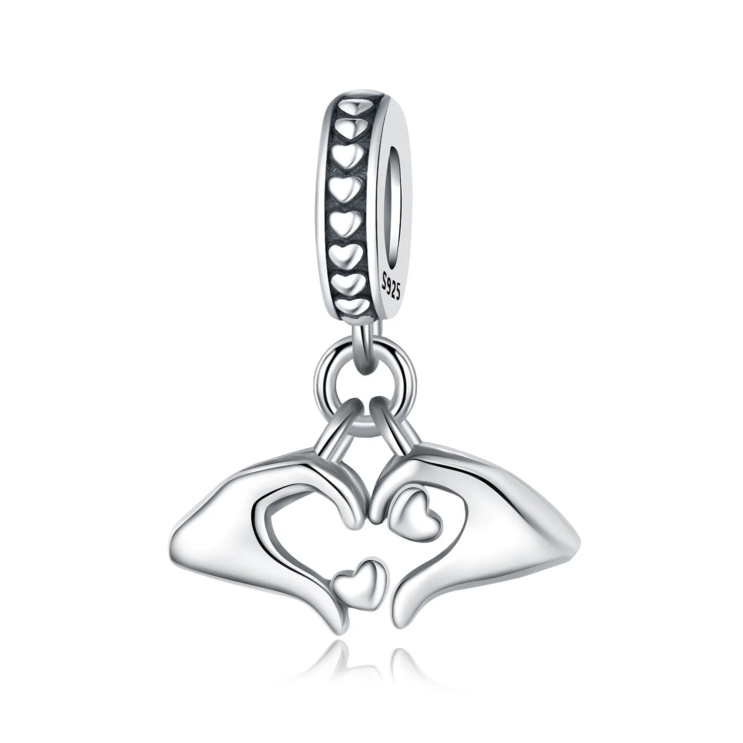 PANPOKI 925 Sterling Silver Love Gesture Charms Beads Pendant Fit DIY Bracelet Necklace Jewelry Souvenir Gifts
PANPOKI 925 Sterling Silver Love Gesture Charms Beads Pendant Fit DIY Bracelet Necklace Jewelry Souvenir Gifts