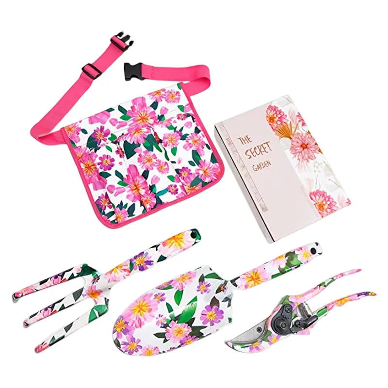 Heavy Duty Flower Paint Rake Shovel Pruner Shear Garden Tool Set 4pcs Gardening Tool Kit for Gardening Work
Heavy Duty Flower Paint Rake Shovel Pruner Shear Garden Tool Set 4pcs Gardening Tool Kit for Gardening Work