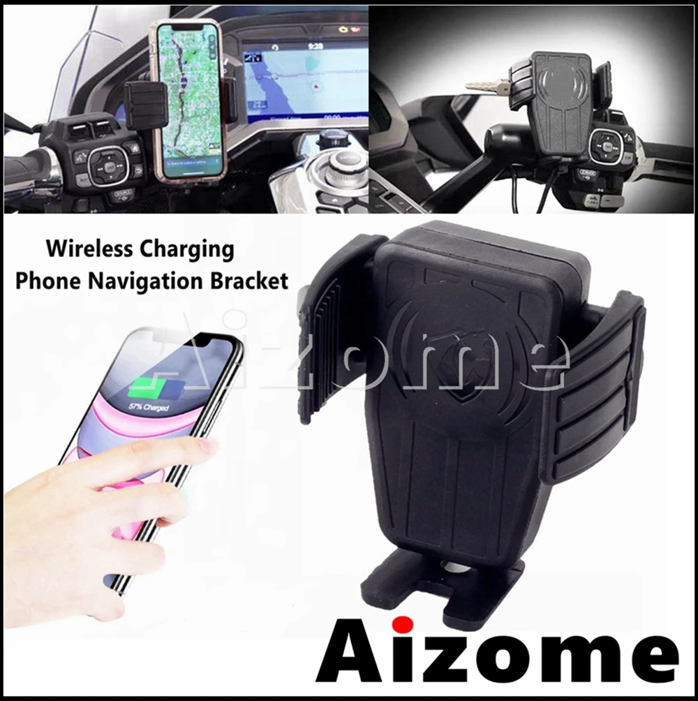Motorcycle Handlebar Mount Accessories Support Bracket Phone Stand Holder For Honda Glodwing GL1800 Tour DCT Airbag 2018-2021
Motorcycle Handlebar Mount Accessories Support Bracket Phone Stand Holder For Honda Glodwing GL1800 Tour DCT Airbag 2018-2021