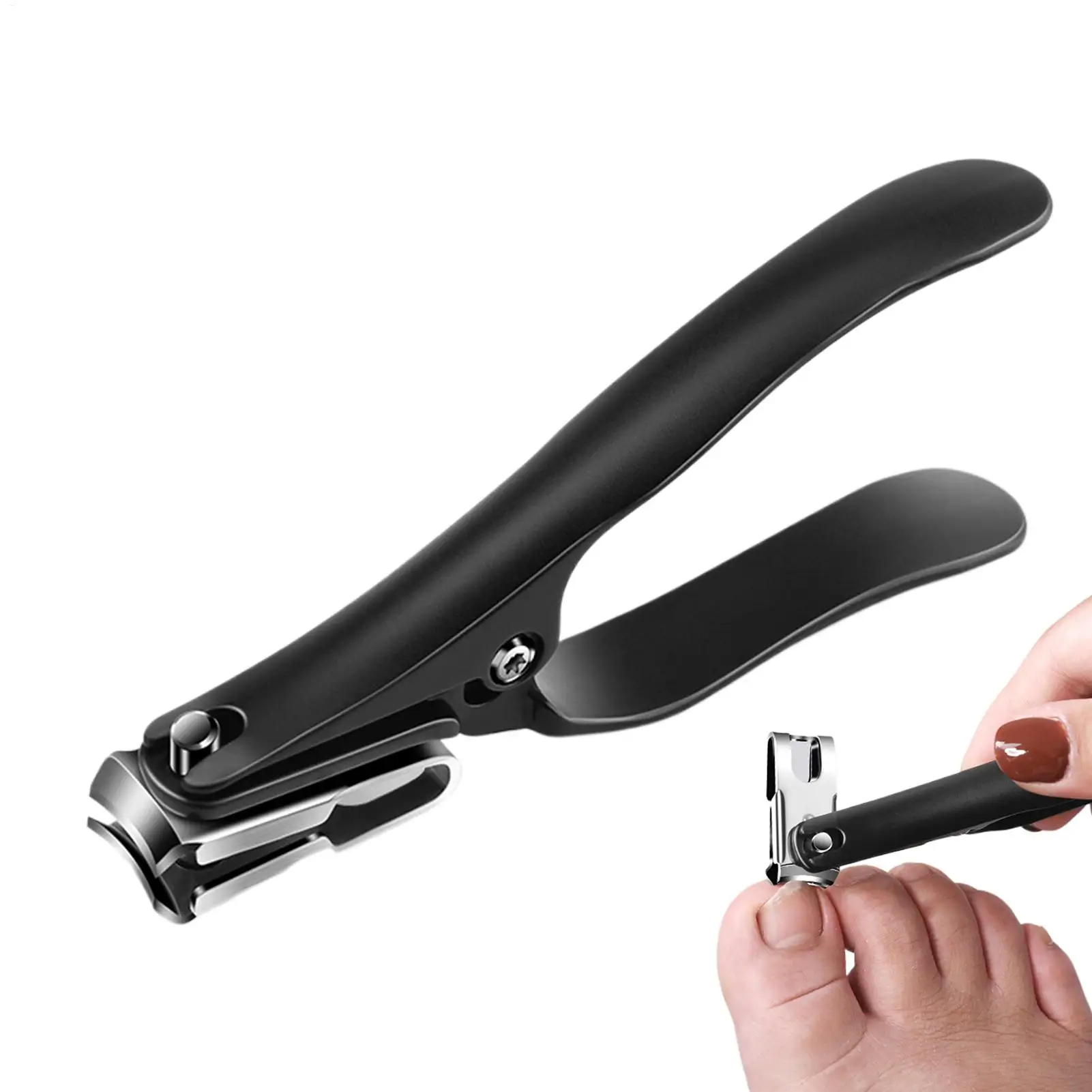 Nail Clippers 360 Degree Rotating Nail Cutter Anti-Splash Stainless Steel Clipper for Adults Seniors Foot Finger Grooming
Nail Clippers 360 Degree Rotating Nail Cutter Anti-Splash Stainless Steel Clipper for Adults Seniors Foot Finger Grooming