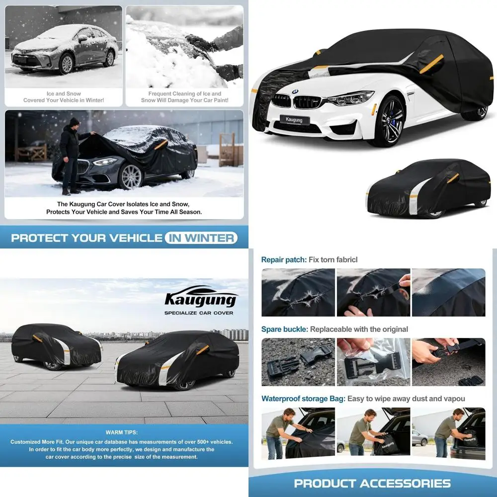 Индивидуальный автомобильный чехол для BMW 3 серии (2013-2026) — водонепроницаемый, защита от ультрафиолета, снега и солнца с вентиляционными отверстиями и ремонтным комплектом
Индивидуальный автомобильный чехол для BMW 3 серии (2013-2026) — водонепроницаемый, защита от ультрафиолета, снега и солнца с вентиляционными отверстиями и ремонтным комплектом