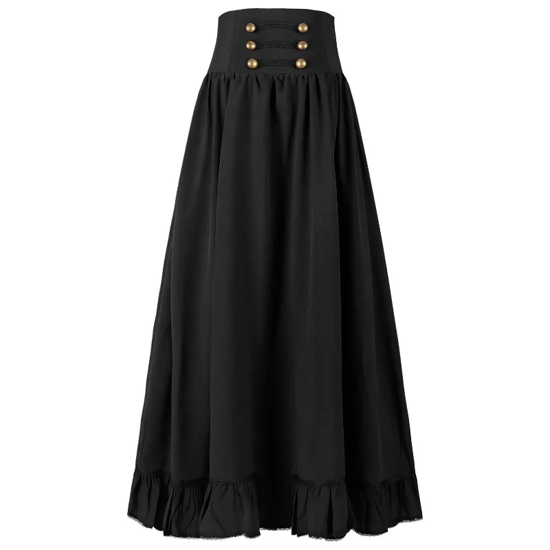 Fashion steampunk retro uniform costume role-playing women's dress, short skirt, women's clothing
Fashion steampunk retro uniform costume role-playing women's dress, short skirt, women's clothing
