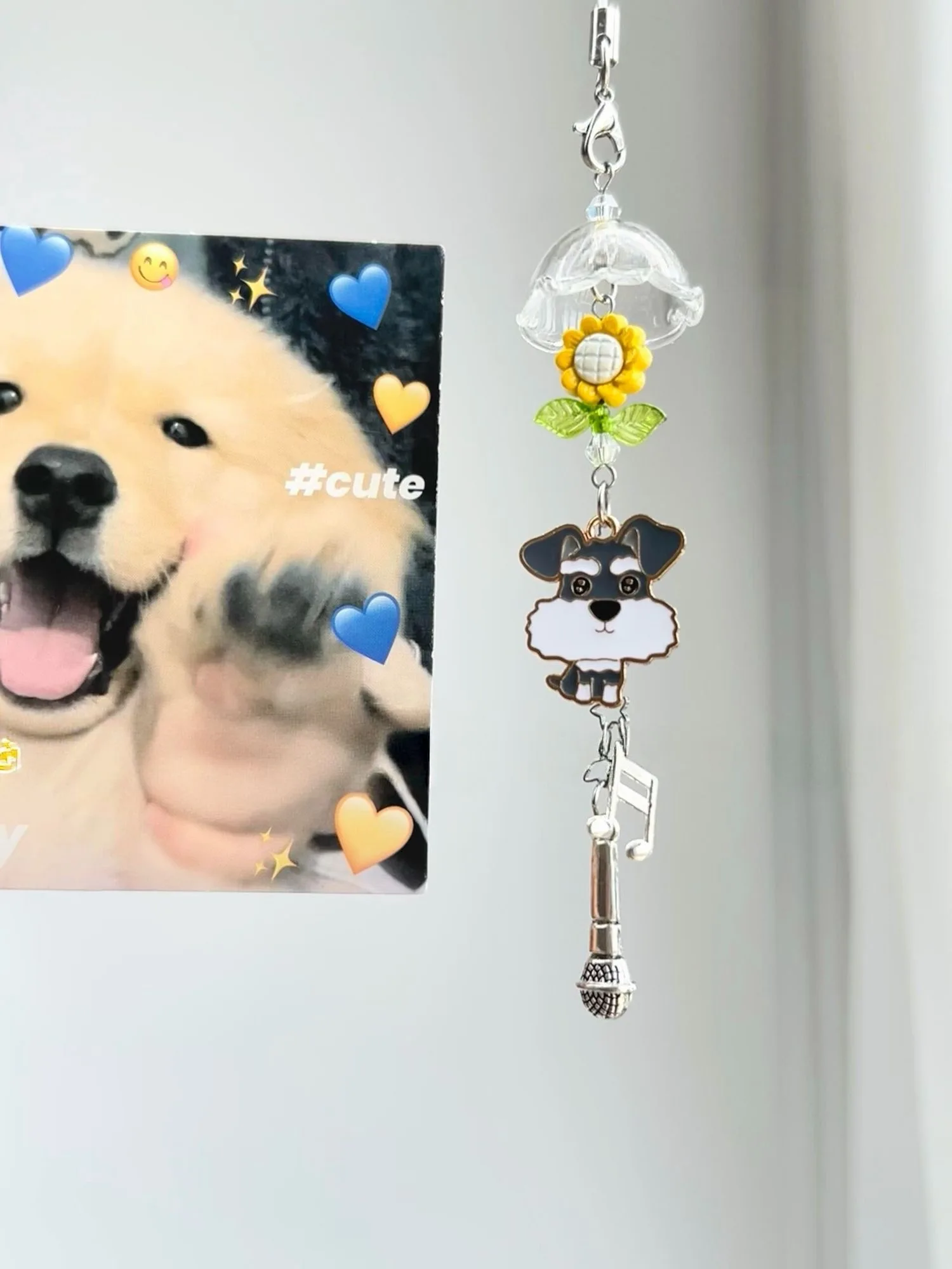 New Liu Yuning Cosplay Hanging Rope Handmade Beads Homemade Girl Heart Ins Mobile Chain Cute Goo Pendant
New Liu Yuning Cosplay Hanging Rope Handmade Beads Homemade Girl Heart Ins Mobile Chain Cute Goo Pendant