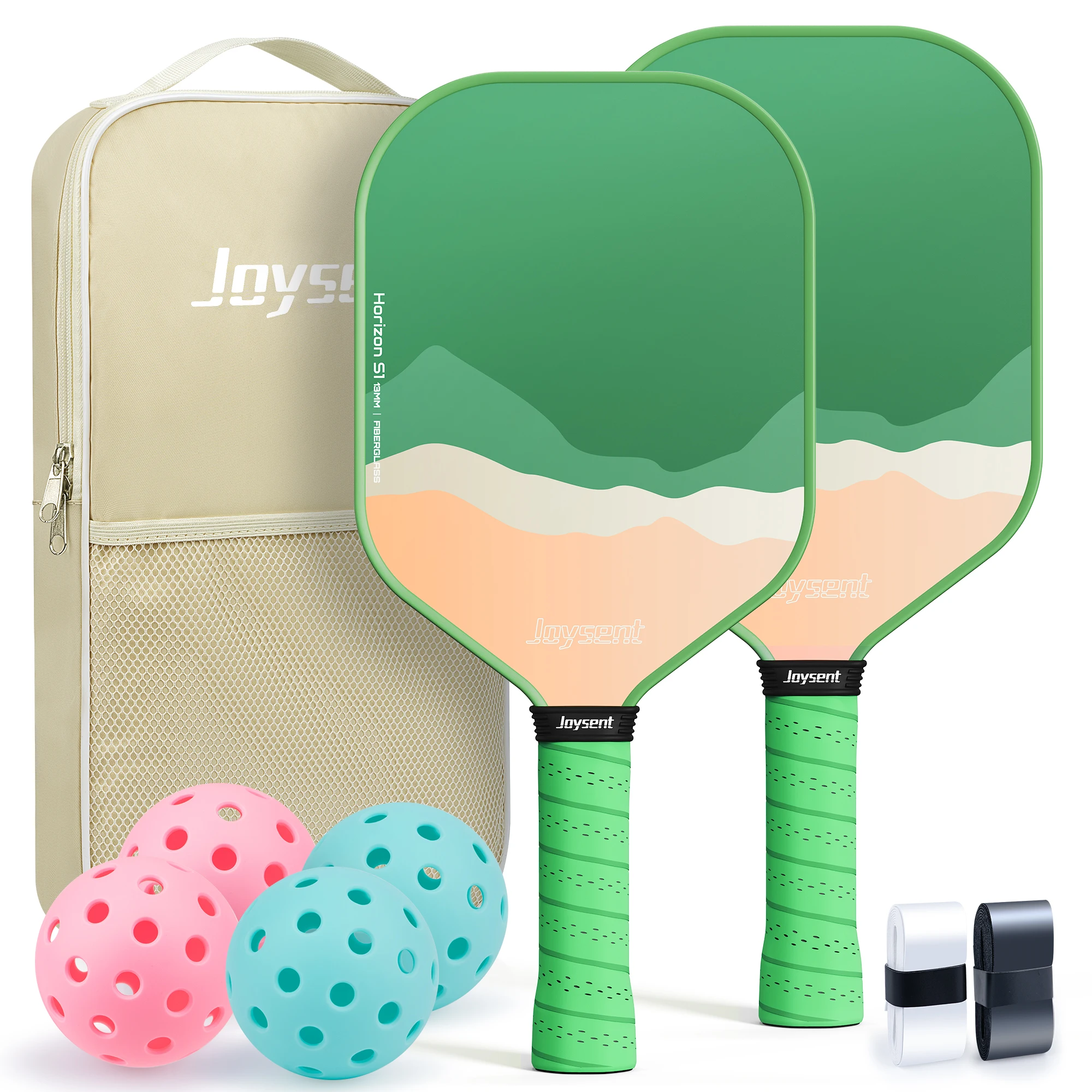 Joysent Pickleball Paddles Set Fiberglass 13mm Honeycomb Core Pickleball Racket For Men Women Beginner With 2Paddles 4Pickleball
Joysent Pickleball Paddles Set Fiberglass 13mm Honeycomb Core Pickleball Racket For Men Women Beginner With 2Paddles 4Pickleball