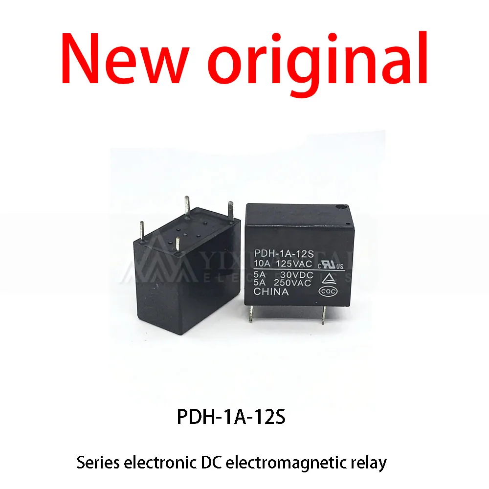 10 Pcs/Lot New original PDH-1A-12S Normally open series electronic DC electromagnetic relay
10 Pcs/Lot New original PDH-1A-12S Normally open series electronic DC electromagnetic relay