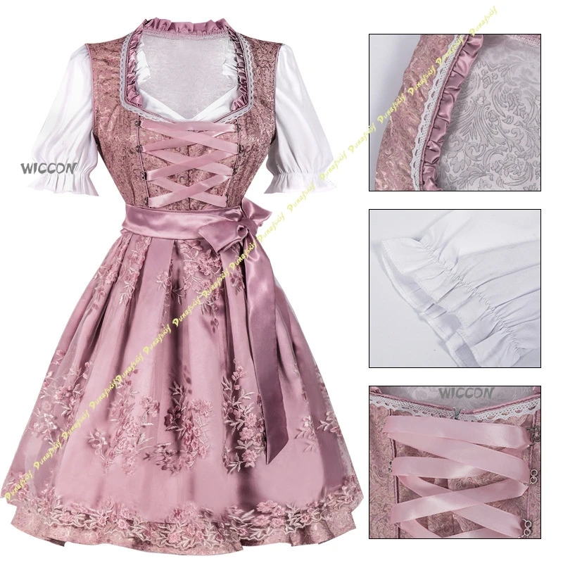 Halloween Oktoberfest Beer Girl Dress European Maid Style Stage Performance Bar Party Costume
Halloween Oktoberfest Beer Girl Dress European Maid Style Stage Performance Bar Party Costume