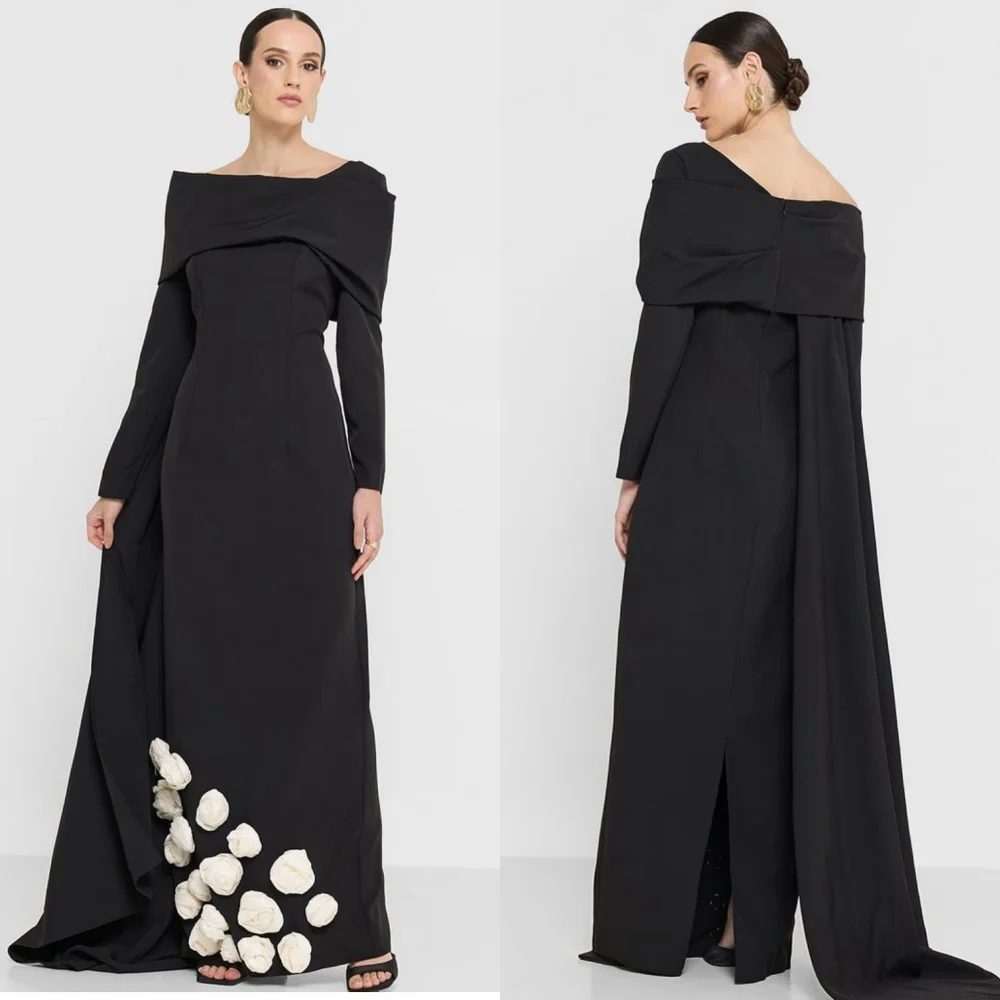 Customized High Quality Retro Jersey Handmade Flower Pleat Straight Off-the-shoulder Long Dresses Bespoke Occasion Dresses Sexy
Customized High Quality Retro Jersey Handmade Flower Pleat Straight Off-the-shoulder Long Dresses Bespoke Occasion Dresses Sexy