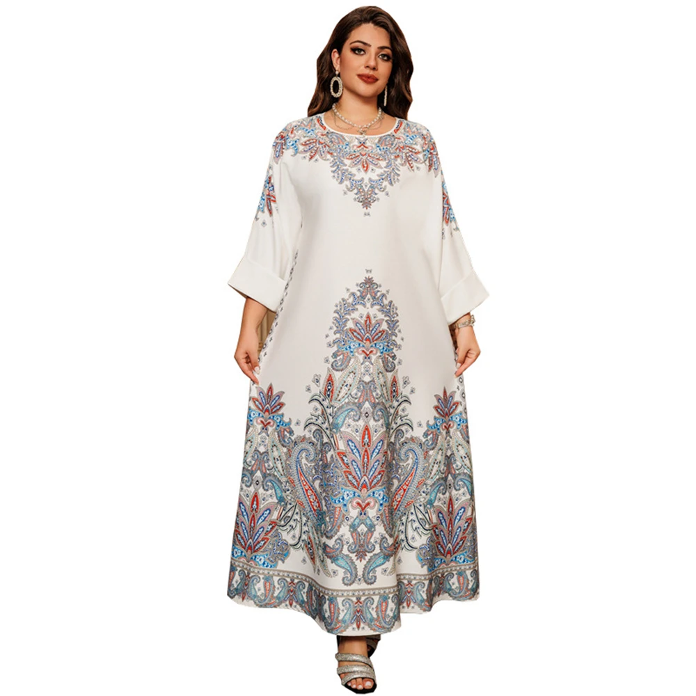 Elegant Women's Wear With Unique Printed Robes From Saudi Arabia In The Middle East
Elegant Women's Wear With Unique Printed Robes From Saudi Arabia In The Middle East