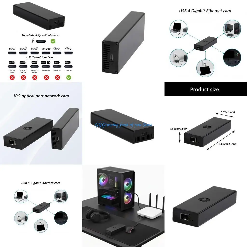 H9EB 10G Gigabit Ethernet Networking Adapters Metal Design For Video Editing Data
H9EB 10G Gigabit Ethernet Networking Adapters Metal Design For Video Editing Data