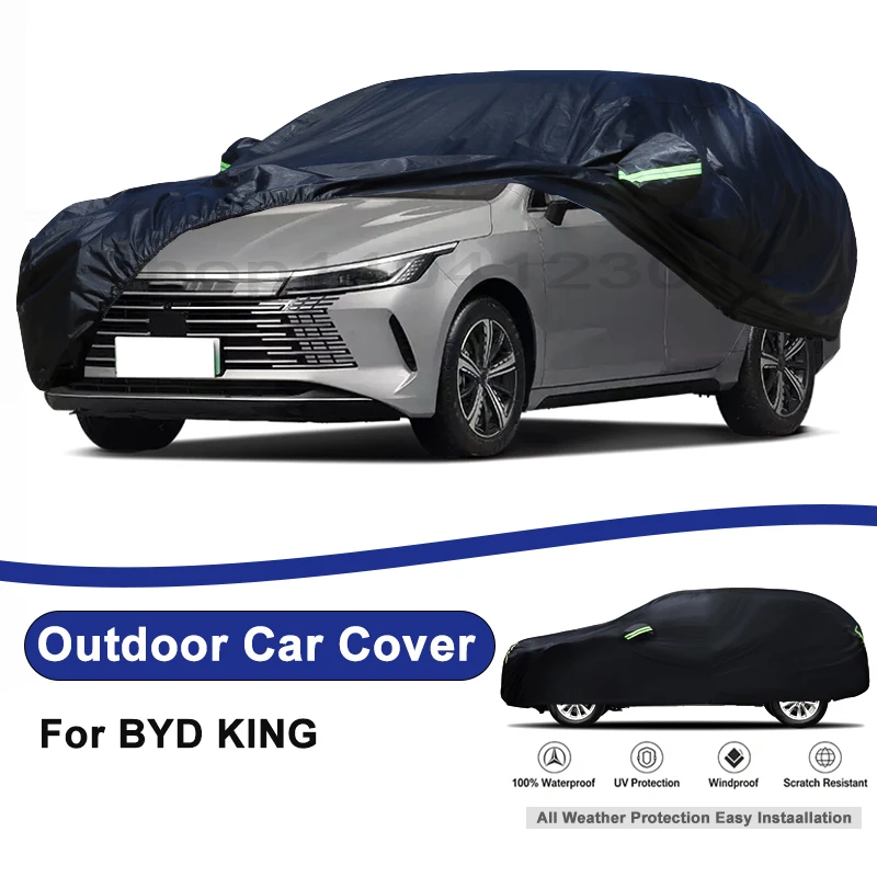 Outdoor Full Car Cover For BYD KING with Reflective Strips Waterproof Snowproof Dustproof UV Protection Auto Accessories
Outdoor Full Car Cover For BYD KING with Reflective Strips Waterproof Snowproof Dustproof UV Protection Auto Accessories