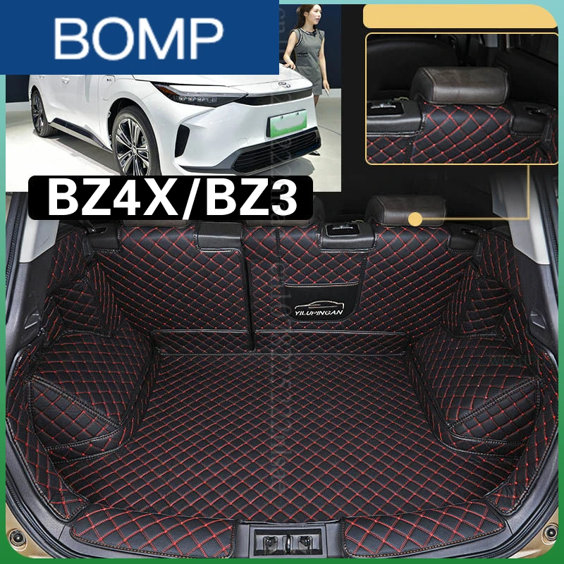 Custom Car Trunk Mat For Toyota BZ4X BZ3 2024 Accessories EV Full Coverage Leather Cargo Liner Waterproof Interior Modification
Custom Car Trunk Mat For Toyota BZ4X BZ3 2024 Accessories EV Full Coverage Leather Cargo Liner Waterproof Interior Modification