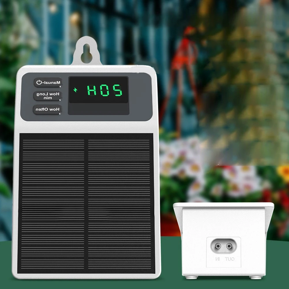 Smart Garden Watering Solution Solar Watering System USB-C Garden Timer Solar Plant Waterer Solar And USB-C Charging
Smart Garden Watering Solution Solar Watering System USB-C Garden Timer Solar Plant Waterer Solar And USB-C Charging