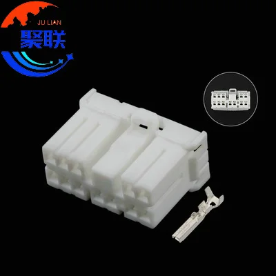 Auto 12pin plug 173851-1 368542-1 wiring harness cable unsealed connecor with terminals
Auto 12pin plug 173851-1 368542-1 wiring harness cable unsealed connecor with terminals