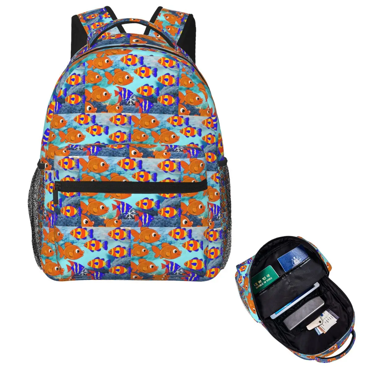 Fish Fishes Student Backpack School Bag Hiking Travel Daypack for Men Women Fashion Bookbag Shoulder Bags
Fish Fishes Student Backpack School Bag Hiking Travel Daypack for Men Women Fashion Bookbag Shoulder Bags
