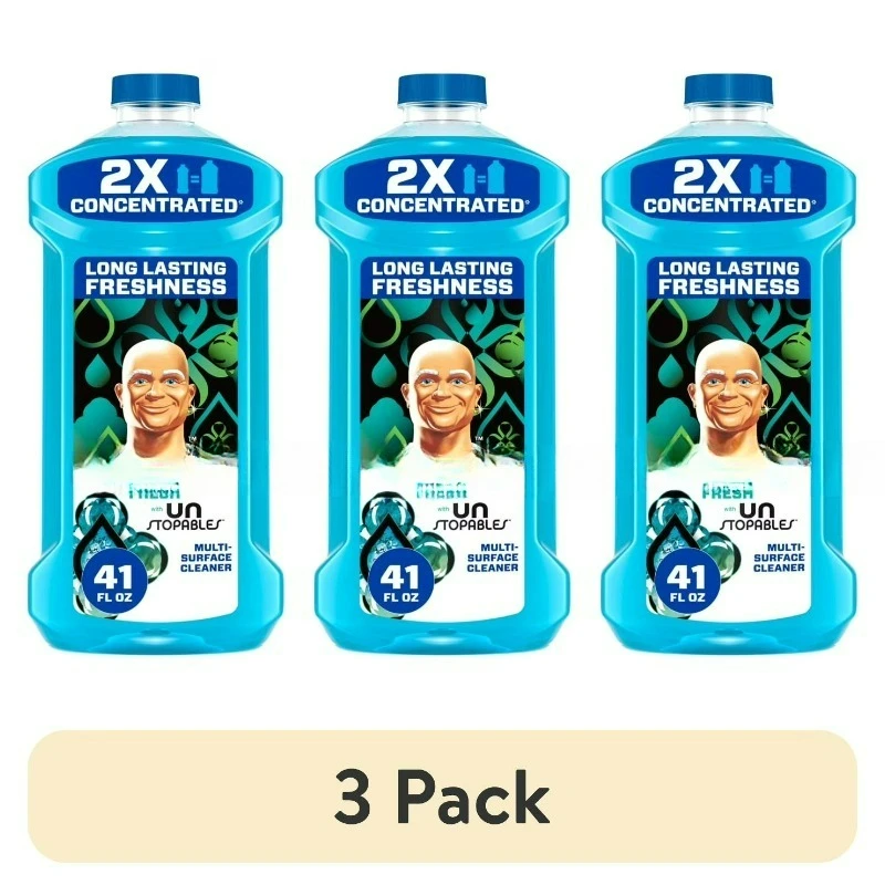 All Purpose Cleaner, 2X Concentrated Multi Surface, Unstopable Fresh Scent, 41 fl oz
All Purpose Cleaner, 2X Concentrated Multi Surface, Unstopable Fresh Scent, 41 fl oz
