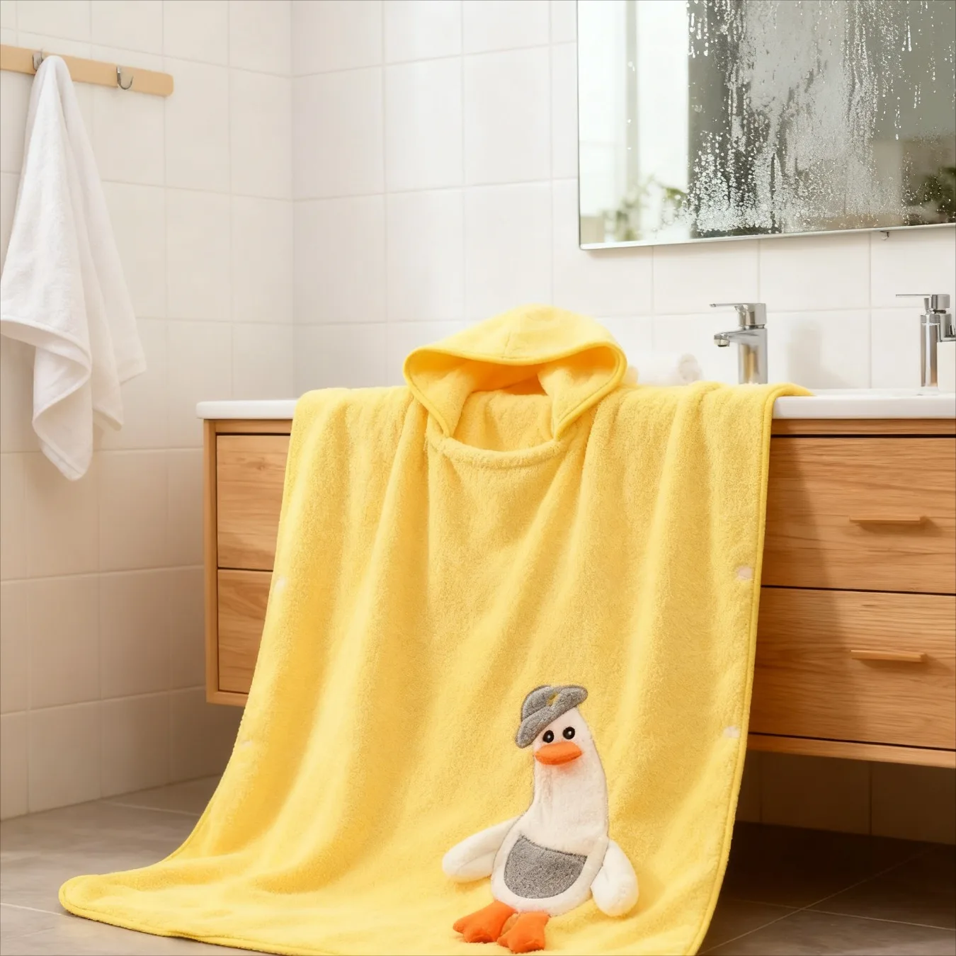 Baby Cartoon Hooded Bathrobe Coral Fleece Soft Absorbent Kids Towel Poncho Cape Gift
Baby Cartoon Hooded Bathrobe Coral Fleece Soft Absorbent Kids Towel Poncho Cape Gift