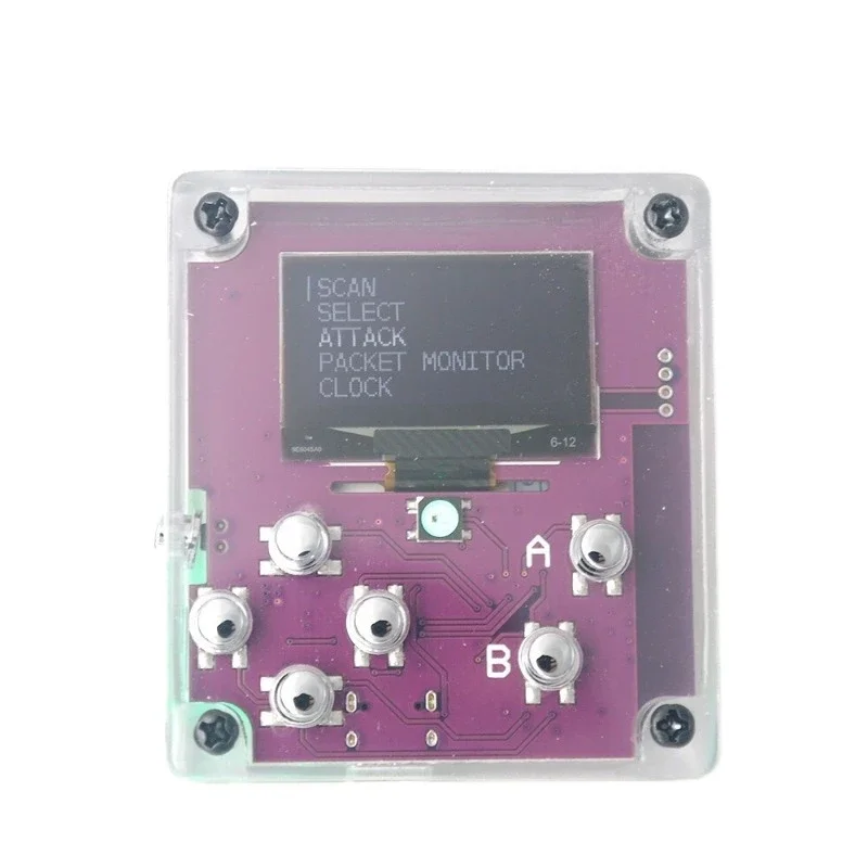 WiFi Attack and Defense Test Anti-Rubbing Tool Hackheld ESP8266 Network Programming Learning Development Board
WiFi Attack and Defense Test Anti-Rubbing Tool Hackheld ESP8266 Network Programming Learning Development Board