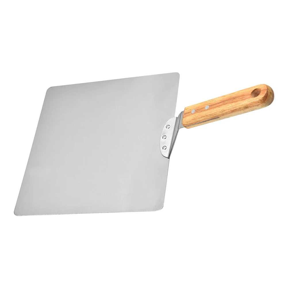 Wooden Handle Pizza Shovel Sturdy Stainless Steel Tools Paddle Professional Peel Spatula Storage Hanging Kitchen
Wooden Handle Pizza Shovel Sturdy Stainless Steel Tools Paddle Professional Peel Spatula Storage Hanging Kitchen