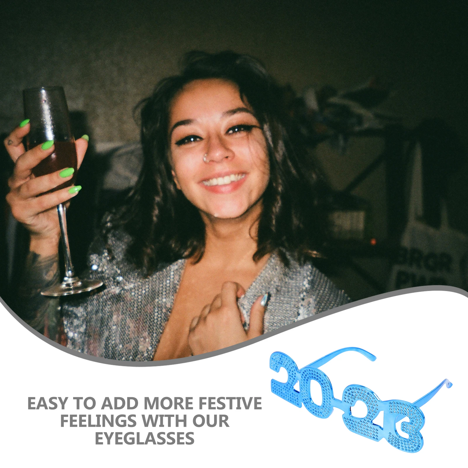 Colored Party Eyeglasses PC Bright Stylish Frames Photo Props Accessories Graduation Supplies New Year
Colored Party Eyeglasses PC Bright Stylish Frames Photo Props Accessories Graduation Supplies New Year