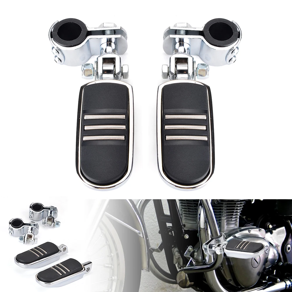 Motorcycle 360 ° Highway Foot Pegs 1" to 1-1/4" Footrest Engine Guard Footpeg Clamps for Harley Honda Suzuki Street Bike
Motorcycle 360 ° Highway Foot Pegs 1" to 1-1/4" Footrest Engine Guard Footpeg Clamps for Harley Honda Suzuki Street Bike