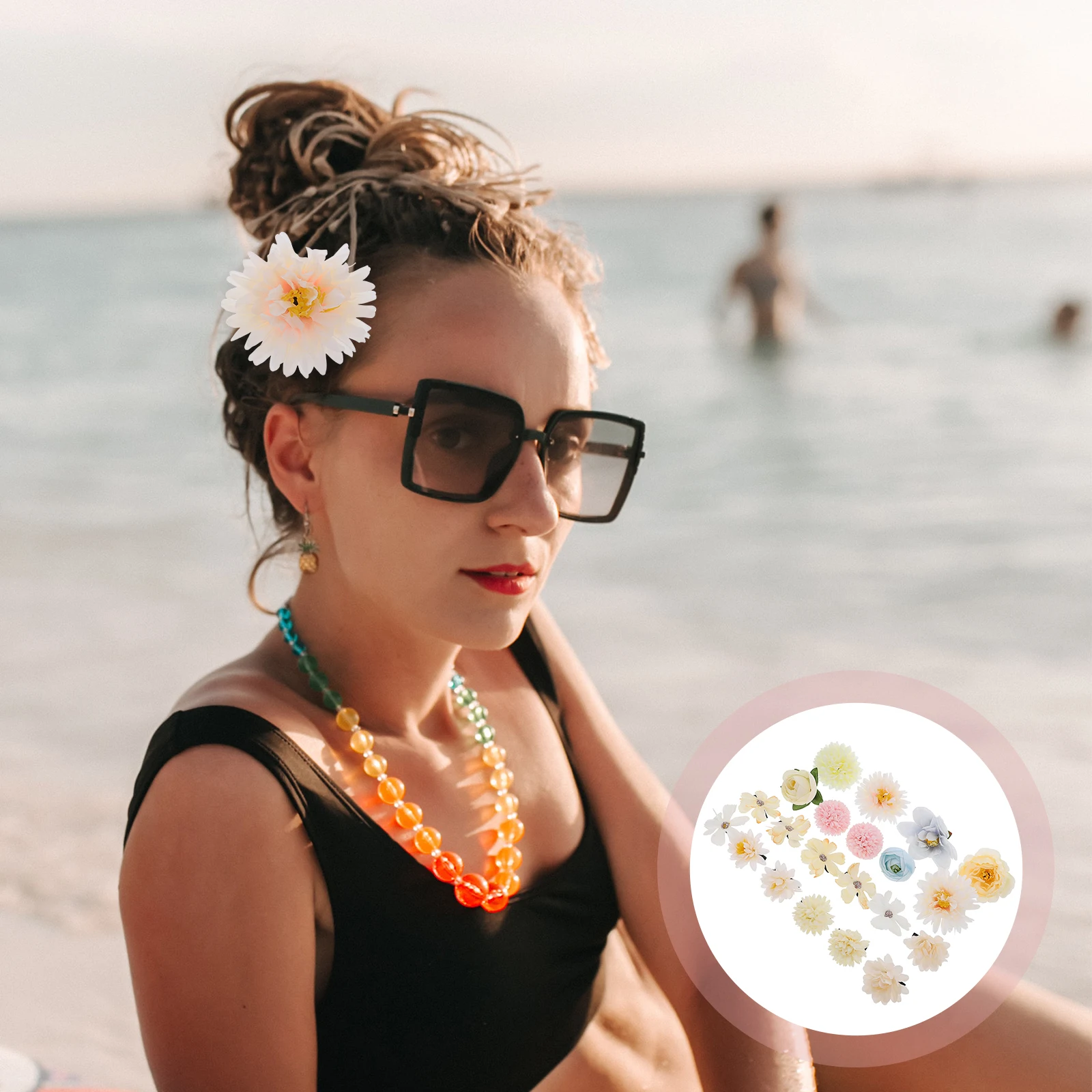 21Pcs Flower Hair Clips Vivid Daily Life Decorations Elegant Sunflower Kids Barrettes Iron Toddler Women Hair Accessories Styles
21Pcs Flower Hair Clips Vivid Daily Life Decorations Elegant Sunflower Kids Barrettes Iron Toddler Women Hair Accessories Styles