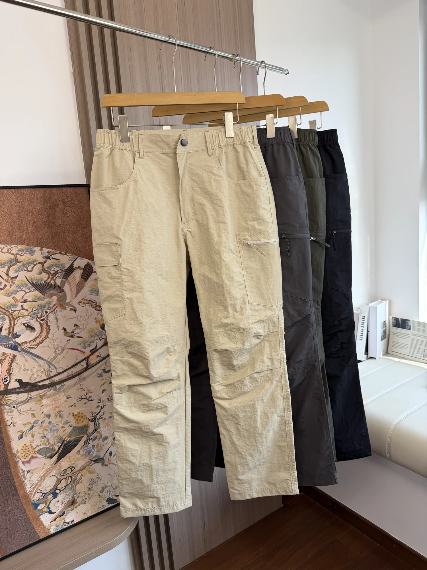 Comfortable Breathable Thin Outdoor Style Men's Casual Pants Straight Leg Spring Summer Fashionable Color Workwear
Comfortable Breathable Thin Outdoor Style Men's Casual Pants Straight Leg Spring Summer Fashionable Color Workwear