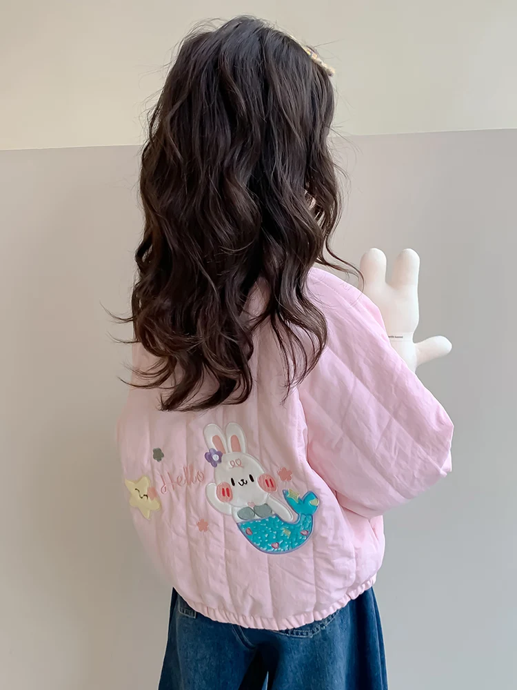 Thiened Winter Cotton Jaet for Little Girls Fce Lined Faionable And Sli Warm And Cozy ort Sve Zipper Closure
Thiened Winter Cotton Jaet for Little Girls Fce Lined Faionable And Sli Warm And Cozy ort Sve Zipper Closure