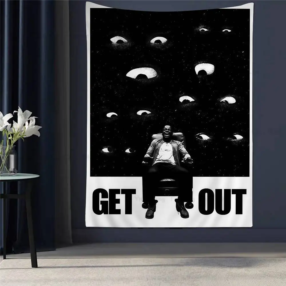 1pc Retro Movies Get Out Hanging Bohemian Tapestry Bohemian Wall Tapestries Mandala Kawaii Room Decor
1pc Retro Movies Get Out Hanging Bohemian Tapestry Bohemian Wall Tapestries Mandala Kawaii Room Decor