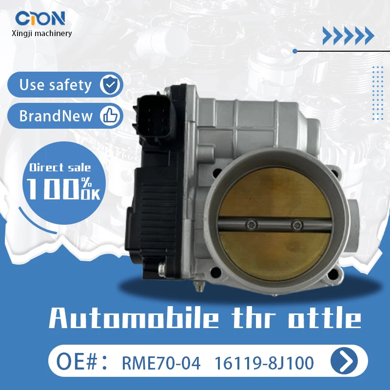 XingJi Parts Throttle body OE RME70-04 16119-8J100 16119-8J103 Fit for Infiniti FX35 (08-03) Infiniti G35 (06-03)
XingJi Parts Throttle body OE RME70-04 16119-8J100 16119-8J103 Fit for Infiniti FX35 (08-03) Infiniti G35 (06-03)
