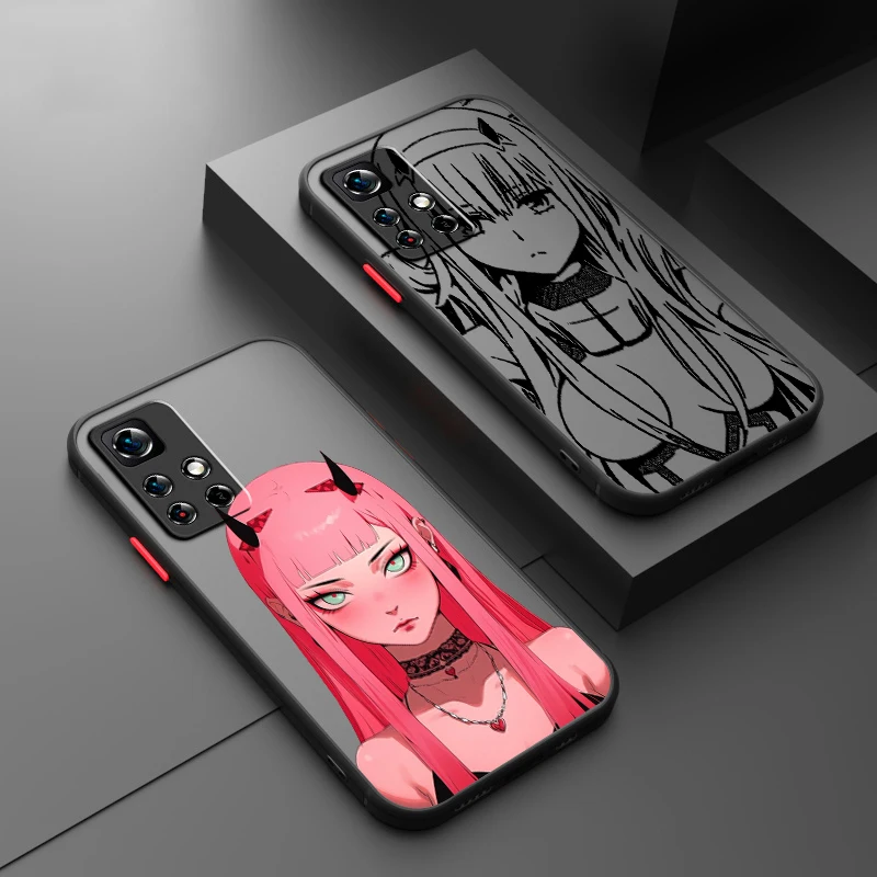 Cool Cute D-Darling In The F-Franxx Frosted Translucent For Redmi Note 13 12 12S 12T 11 11T 11E 10 10S 9 Pro Plus 5G Soft
Cool Cute D-Darling In The F-Franxx Frosted Translucent For Redmi Note 13 12 12S 12T 11 11T 11E 10 10S 9 Pro Plus 5G Soft