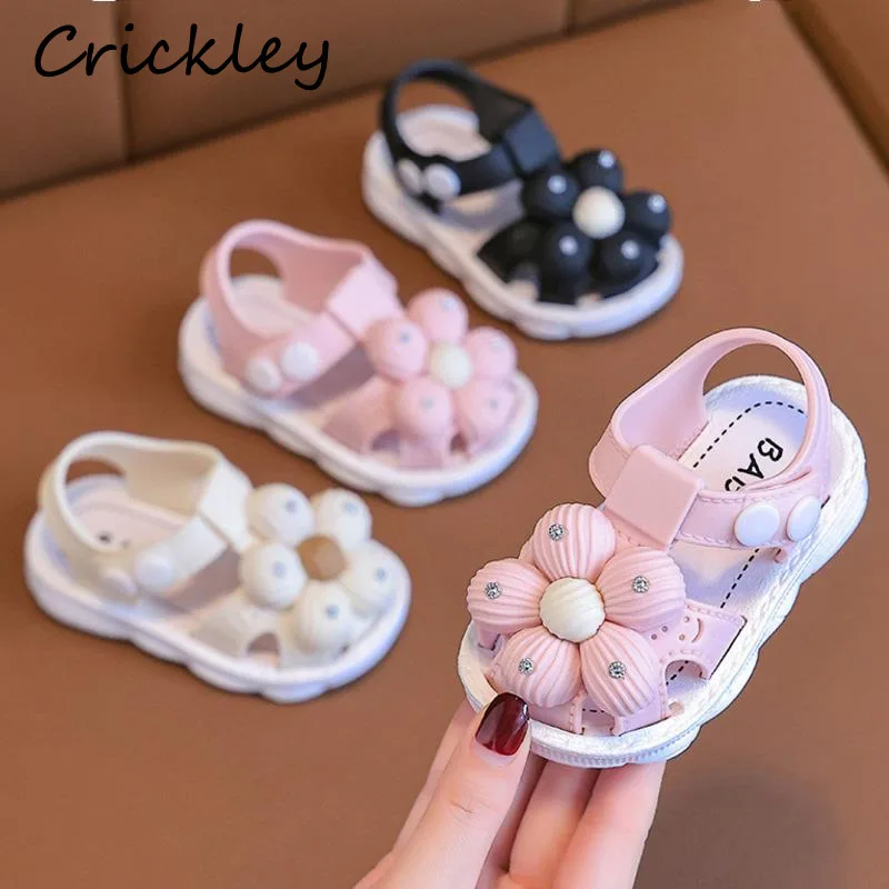 2024 Cute Flowers Baby Girls Sandals Summer Solid Soft Sole Kids Princess Shoes PVC Waterproof Infant Children Beach Sandals
2024 Cute Flowers Baby Girls Sandals Summer Solid Soft Sole Kids Princess Shoes PVC Waterproof Infant Children Beach Sandals
