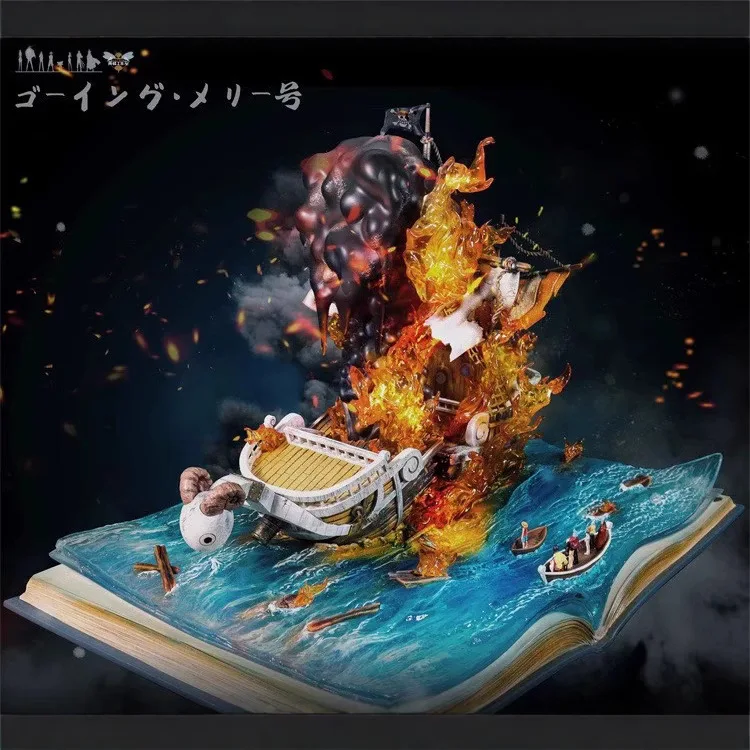 One Piece Going Merry Farewell Scene Figure With Bonus Collectible Statue Classic Memory Model For Shelf Display Home Decor Gift
One Piece Going Merry Farewell Scene Figure With Bonus Collectible Statue Classic Memory Model For Shelf Display Home Decor Gift