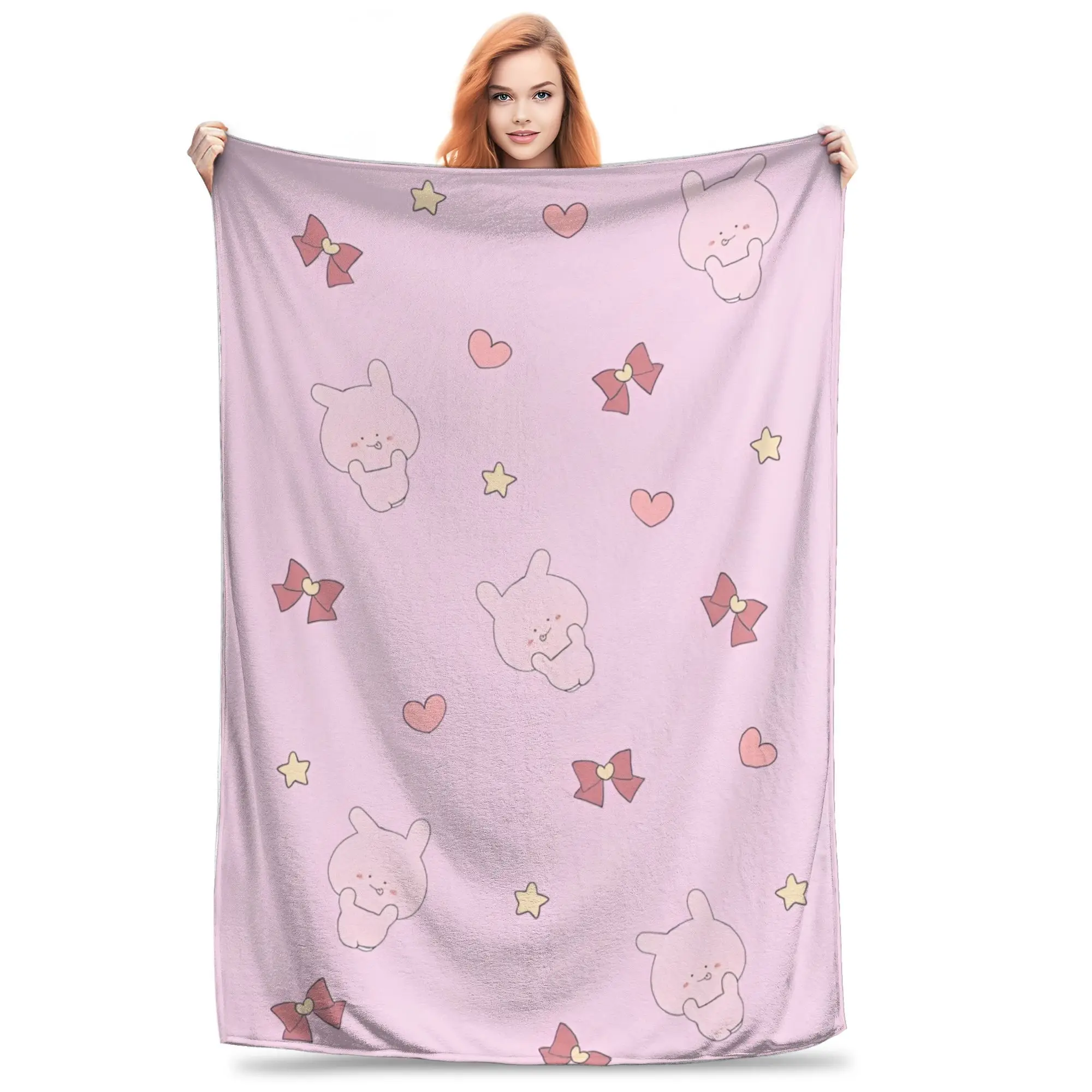Asamimichaan Asleep Cartoon Flannel Blanket Cute Asamimi Funny Throw Blanket for Home 125*100cm Quilt,
Asamimichaan Asleep Cartoon Flannel Blanket Cute Asamimi Funny Throw Blanket for Home 125*100cm Quilt,