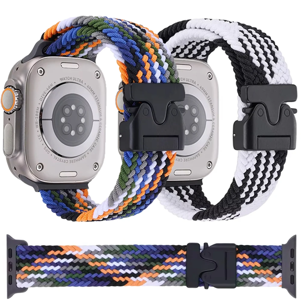 Нейлоновый ремешок с парашютом для Apple Watch Ultra 2 1 49 мм 10 42 мм 46 мм Плетеный браслет для IWatch 9 8 7 6 5 SE 45 мм 41 мм 44 мм 40 мм
Нейлоновый ремешок с парашютом для Apple Watch Ultra 2 1 49 мм 10 42 мм 46 мм Плетеный браслет для IWatch 9 8 7 6 5 SE 45 мм 41 мм 44 мм 40 мм