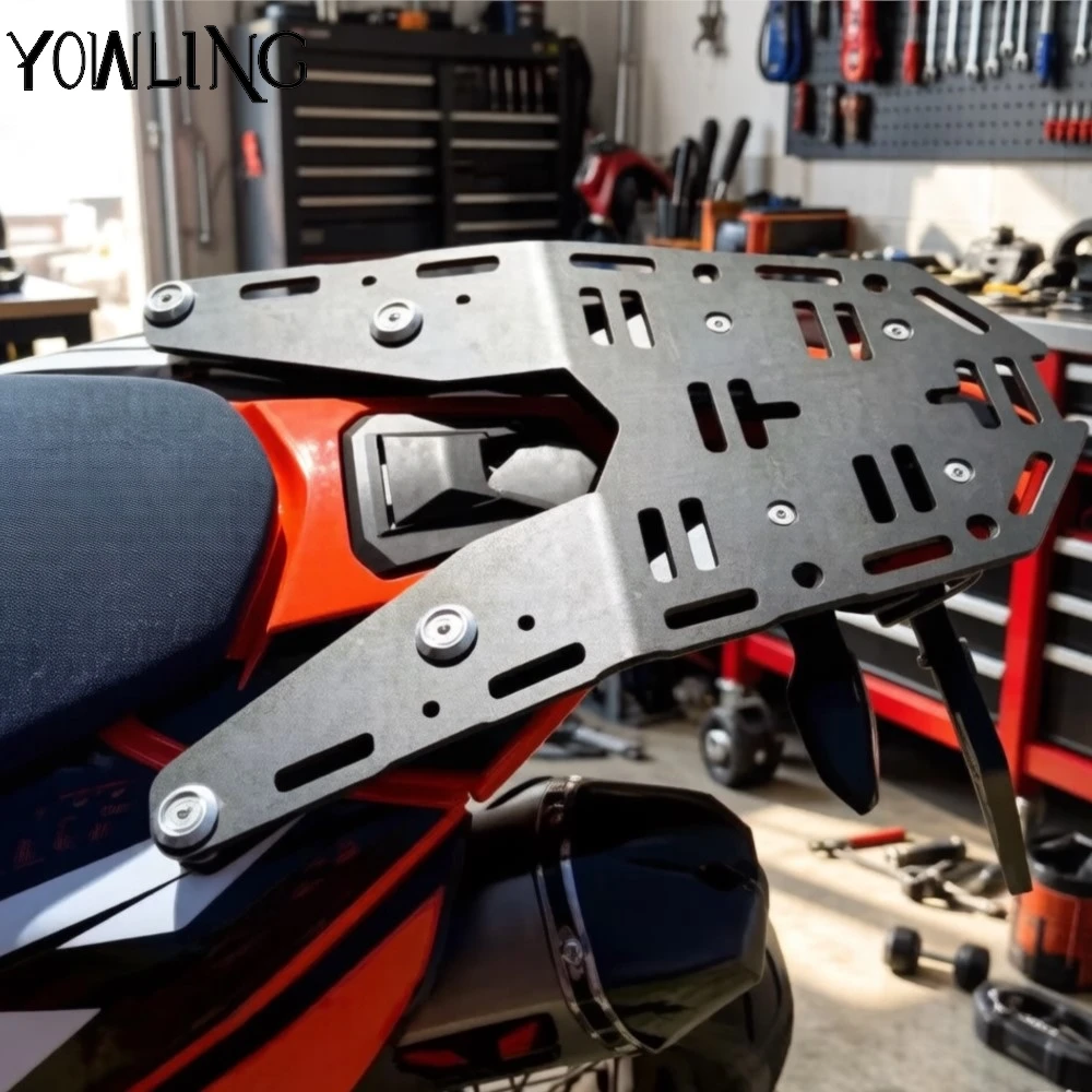 690Enduro 690SMCR Rear Luggage Rack Carrier Tail Case Bracket Extender Carrier Rear Fender For 690 Enduro R SMC-R 2008-2018
690Enduro 690SMCR Rear Luggage Rack Carrier Tail Case Bracket Extender Carrier Rear Fender For 690 Enduro R SMC-R 2008-2018