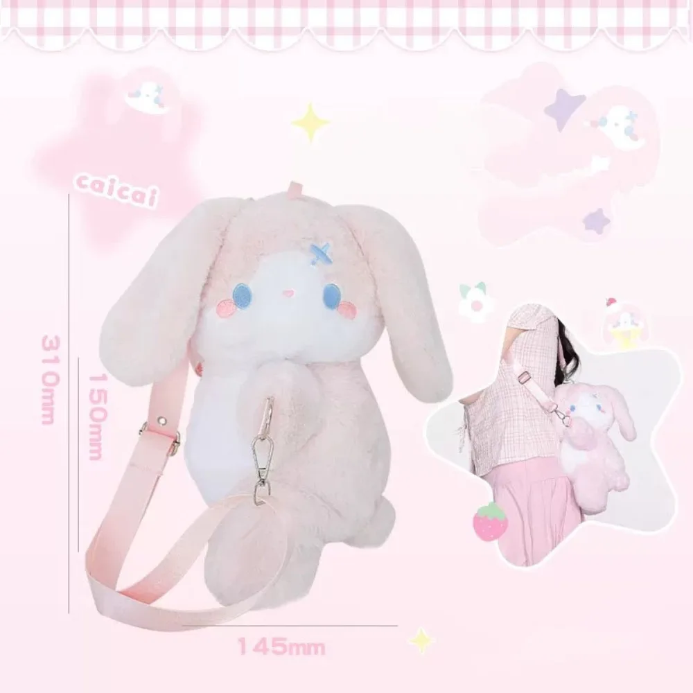 Милый кролик, милый кот, сумка через плечо, котенок, кролик, детский рюкзак, большая вместительная плюшевая сумка на плечо с животными, студенческая сумка
Милый кролик, милый кот, сумка через плечо, котенок, кролик, детский рюкзак, большая вместительная плюшевая сумка на плечо с животными, студенческая сумка